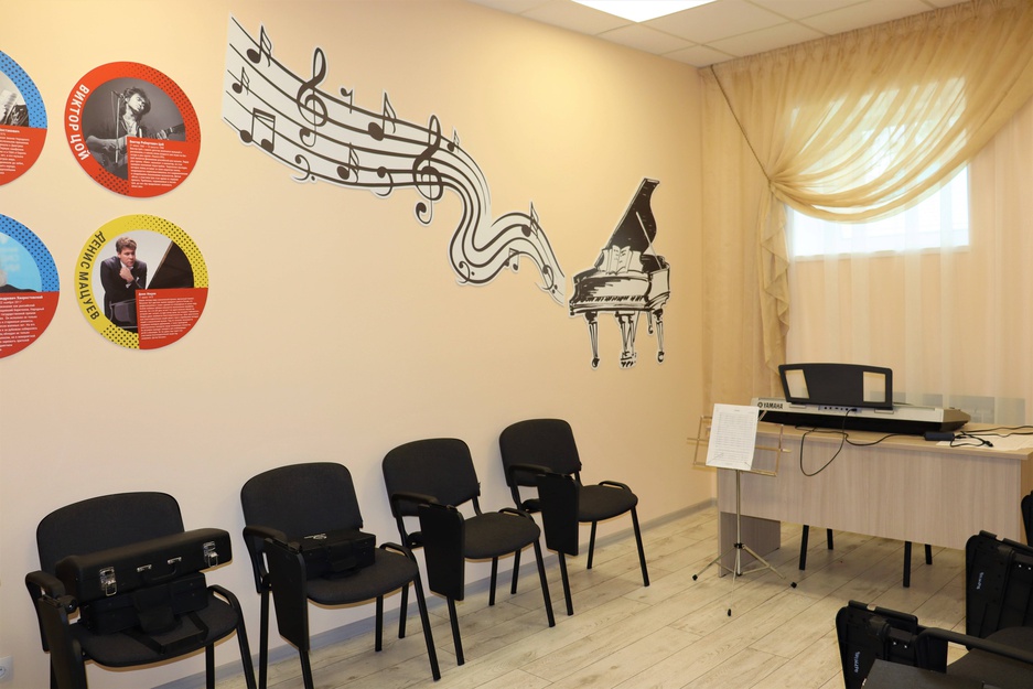 Кружковая комната - музыкальная